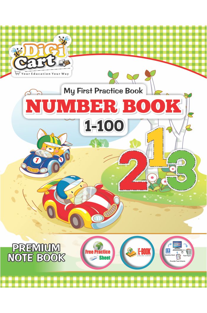 Note Book Number Book 1-100 (Digi Cart)