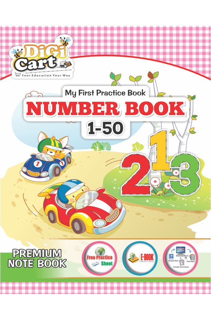 Note Book Number Book 1-50 (Digi Cart)